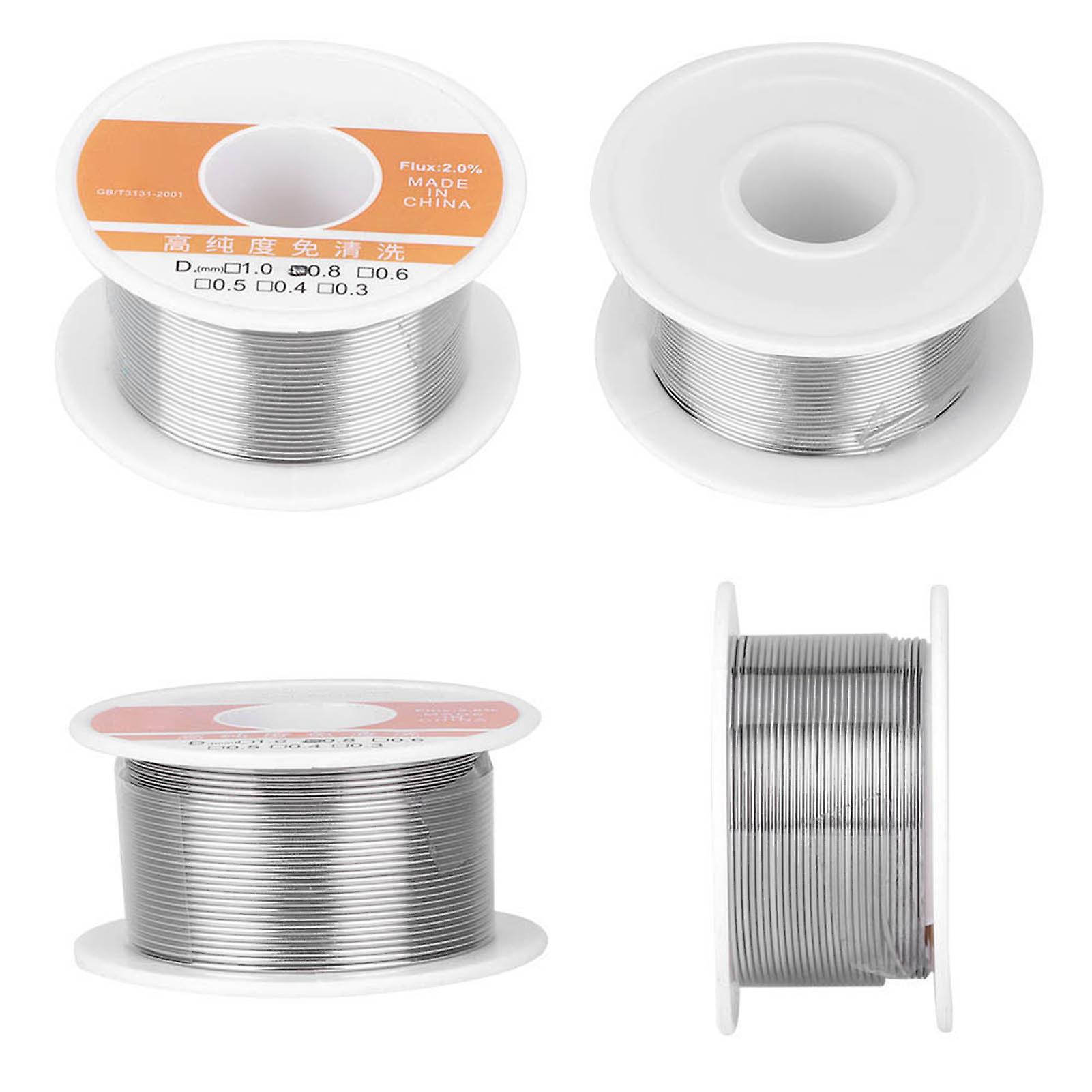 4pcs Tin Wire High Purity Noclean Soldering Iron Welding Accessories 0.8mm