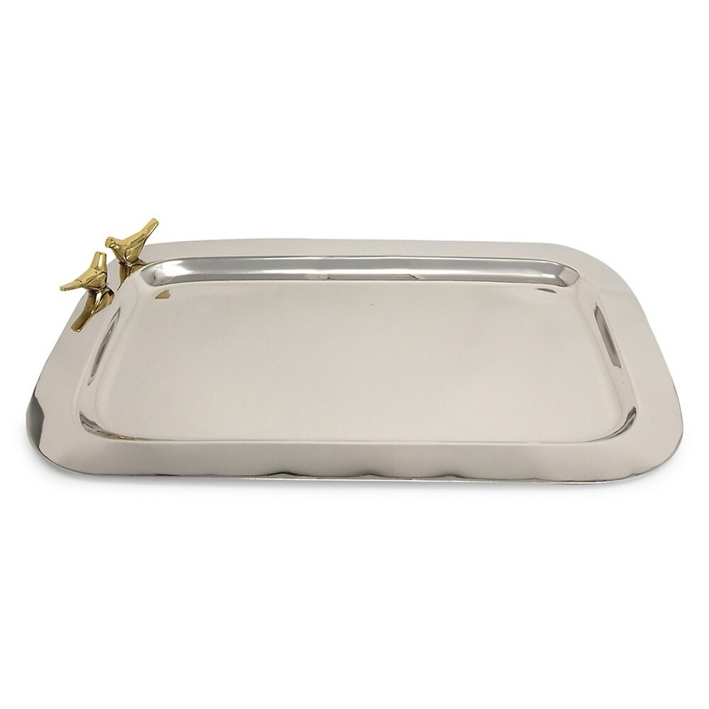 Jiallo Love Birds Rectangular Tray 15.25 x 9\