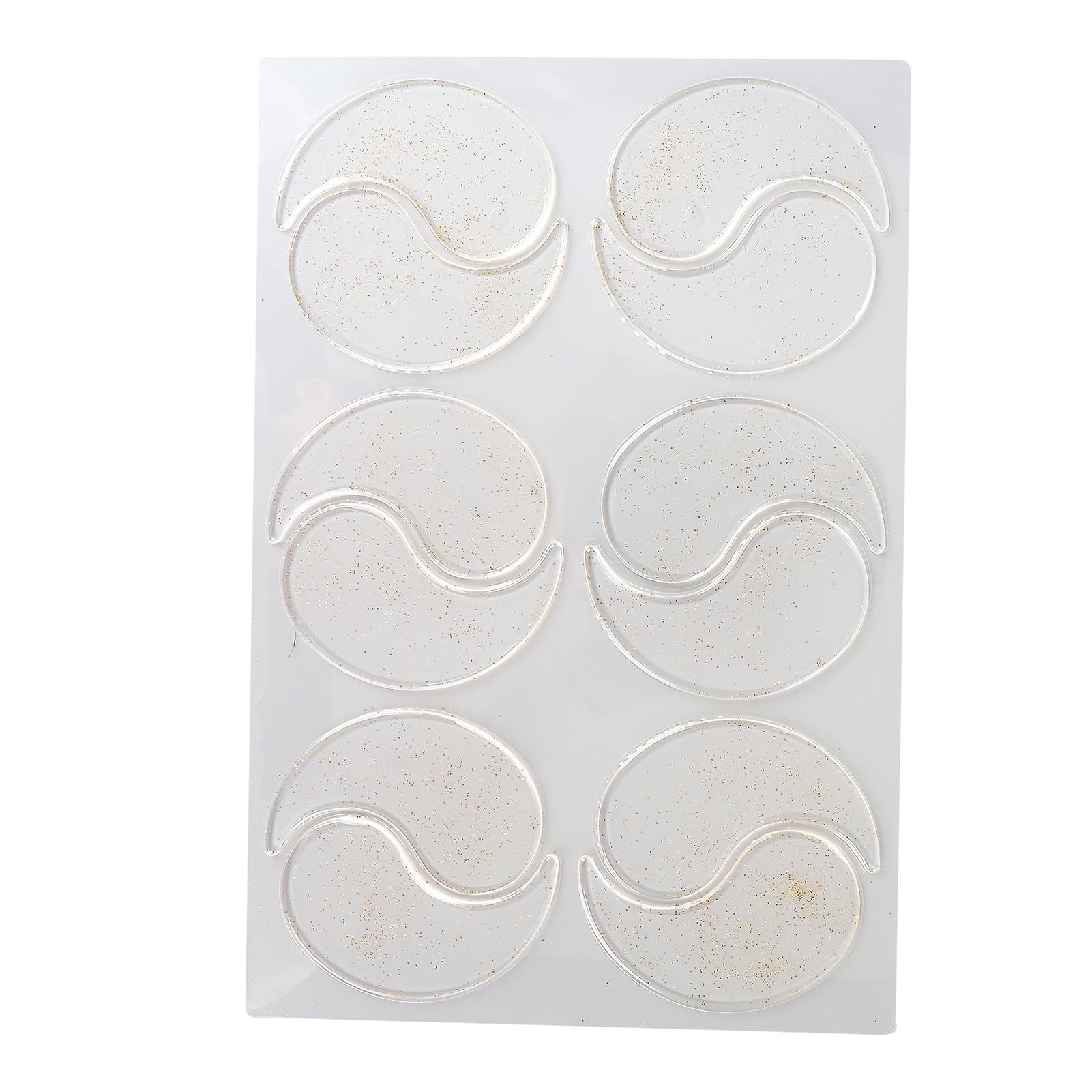 6 Pairs Silicone Eye Patches Prevent Wrinkle Reusable Overnight Lower Eye Pads For Home Beauty Salon