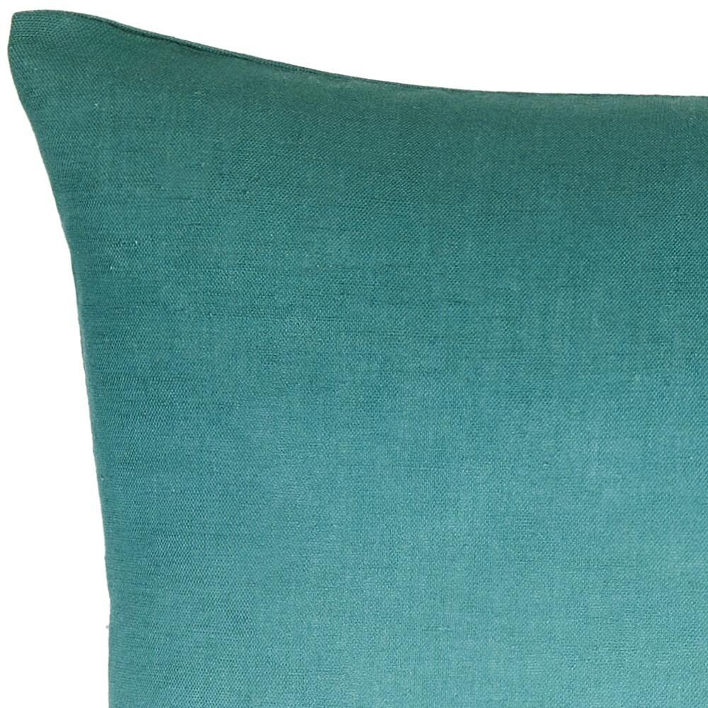 Nadine Bohemian Solid Color Cotton Linen Throw Pillow