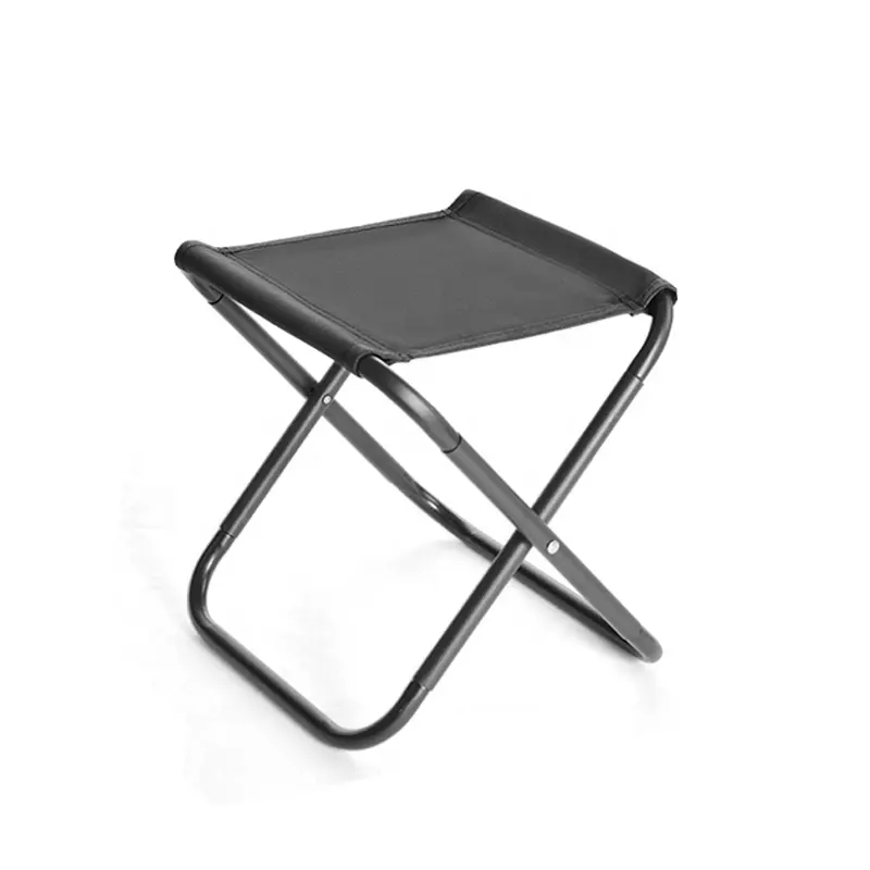 Outdoor Portable Compact Small Folding Stool Walking Hiking Fishing Camping Chair With Carry Bag