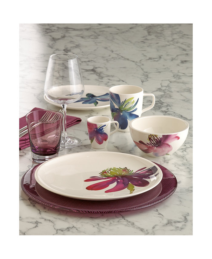 Villeroy and Boch CLOSEOUT! Villeroy and Boch Artesano Flower Art Dinnerware Collection