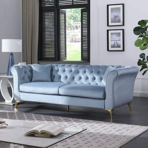 3 Seater SOFA BLUE