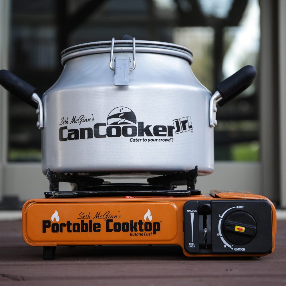 CanCooker 8oz Butane Fuel Portable Cooktop ;