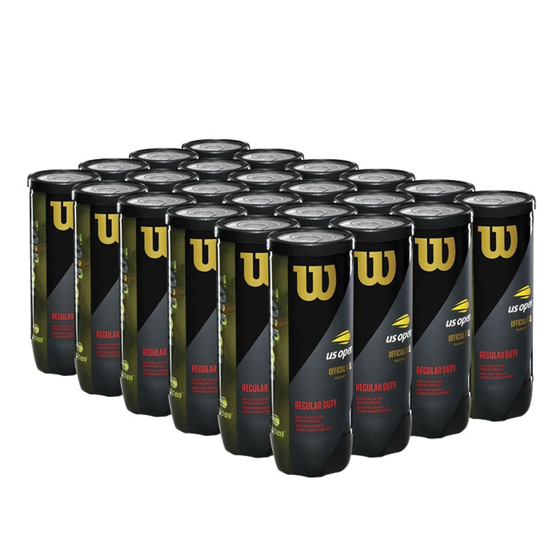 Wilson US Open Regular Duty Tennis Ball Case 24 Cans