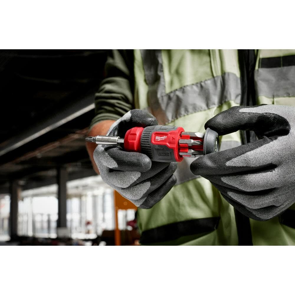 Milwaukee 8-in-1 Compact Multi-Bit Screwdriver 48-22-2910 from Milwaukee