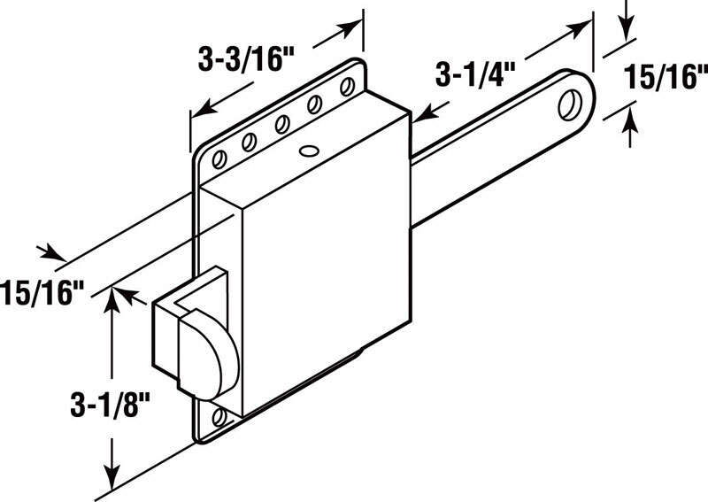 Prime-Line Steel Deadbolt Lock