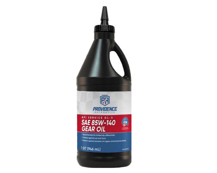 Providence Automotive Premium Multi-Purpose Gear Lube 85W 140， 1 Quart - PA-851401G