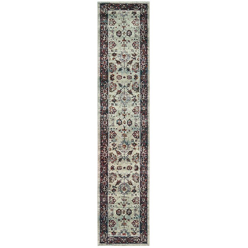 StyleHaven Alexander Bordered Traditional Floral I Rug