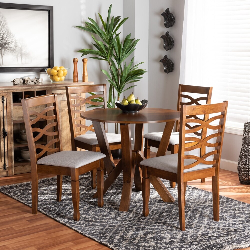 Ariane Modern and Contemporary 5 Piece Dining Set