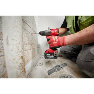 MW M18 Fuel 18-V Lithium-Ion Brushless Cordless 12 in. Hammer Drill Driver Kit with 6-12 in. Circular Saw 2904-22-2630-20