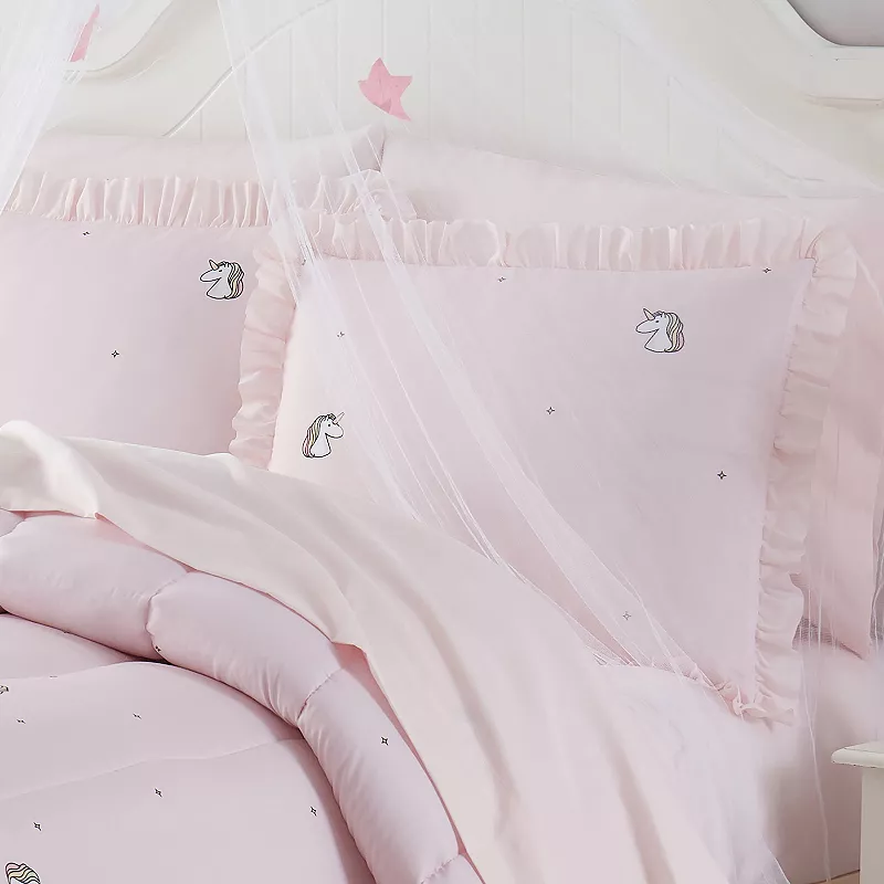 Sweet Home Collection Kid's Unicorn Comforter and Sheet Set