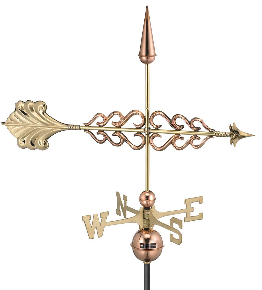 Smithsonian Arrow Weathervane， Pure Copper - 34