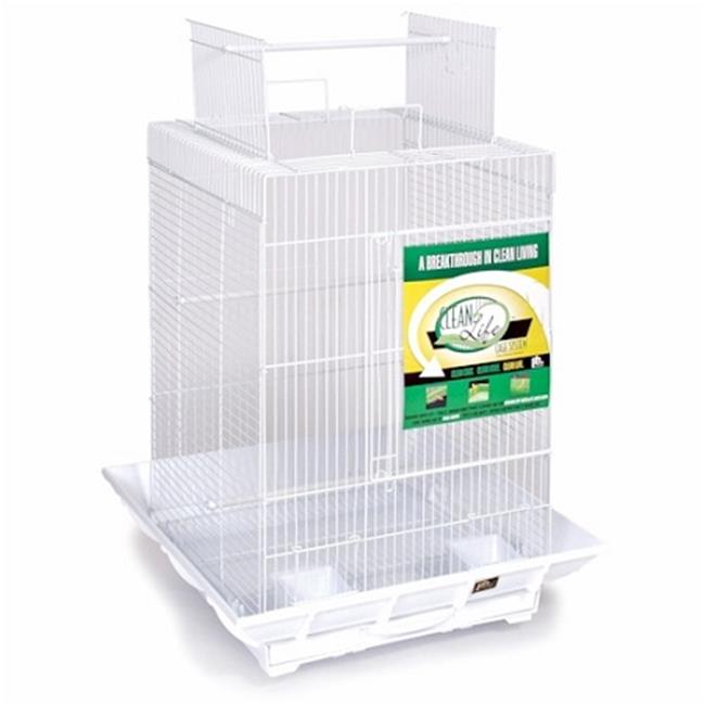 Prevue Hendryx PP-851B-B Clean Life Play Top Bird Cage - Black