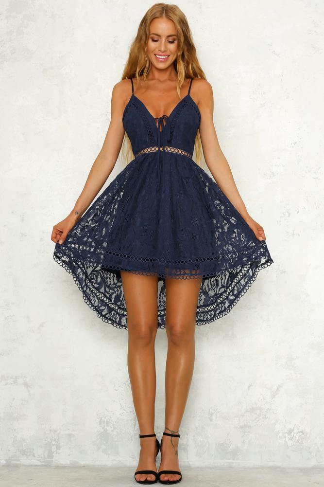 Love Never Dies Dress Navy