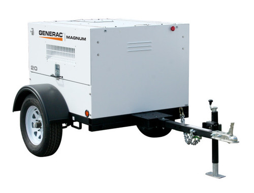 Generac MLG20IF4  19kW Mobile Light  Towable Diesel Generator