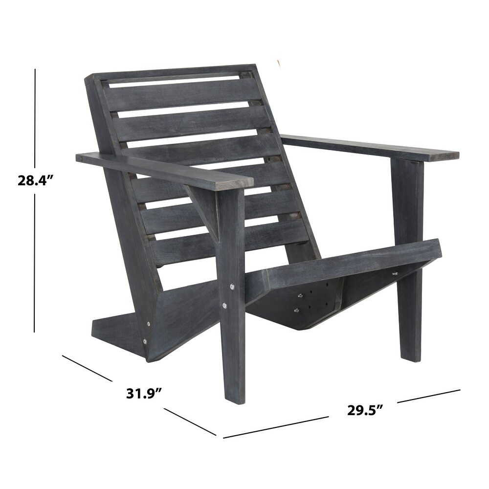 SAFAVIEH Lanty Grey Adirondack Chair   29.5\