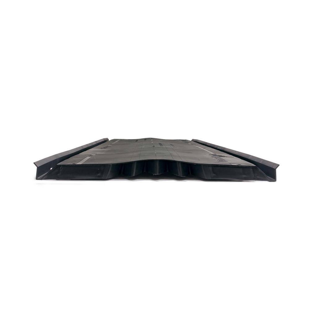 Air Vent VenturiVent 1.1 in. x 14.2 in. x 48 in. Ridge Vent in Black with Nails (Sold in Carton of 10-Pieces Only) VVPN