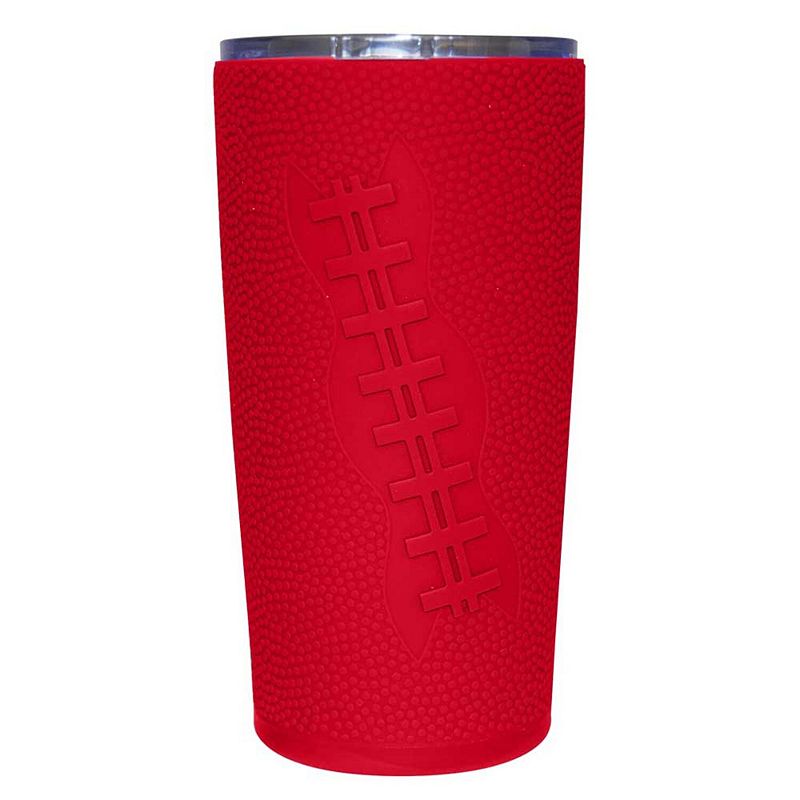 Georgia Bulldogs 20oz. Stainless Steel with Silicone Wrap Tumbler