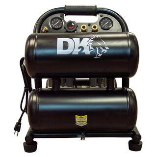 DK2 4 Gal. 125 PSI Portable Silent Electric Air Compressor AC04G