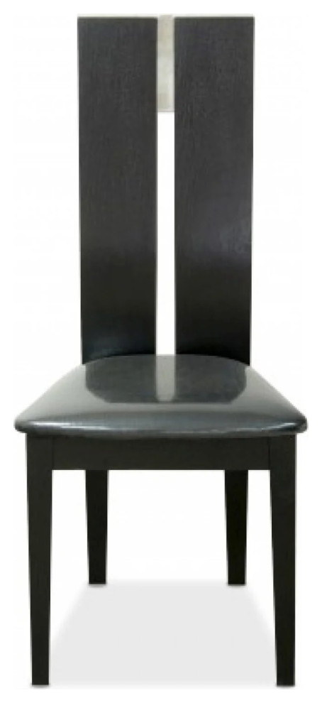 Paddington Black Oak Dining Chair  Set of 2   Contemporary   Dining Chairs   by V.S.D Furniture  Houzz