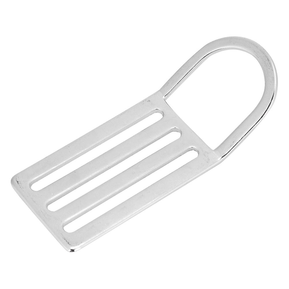 Diving D Ring Stainless Steel Weight Belt Keeper Slider Stopper Holder