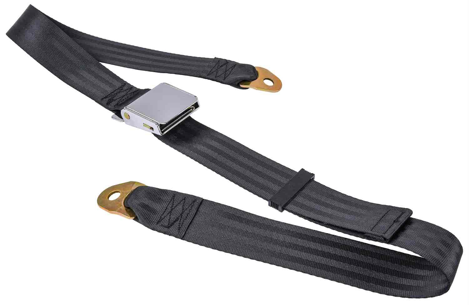 JEGS 70130 2-Point Non-Retractable Seat Belt Length: 60 in. Belt width 1 7/8 in.