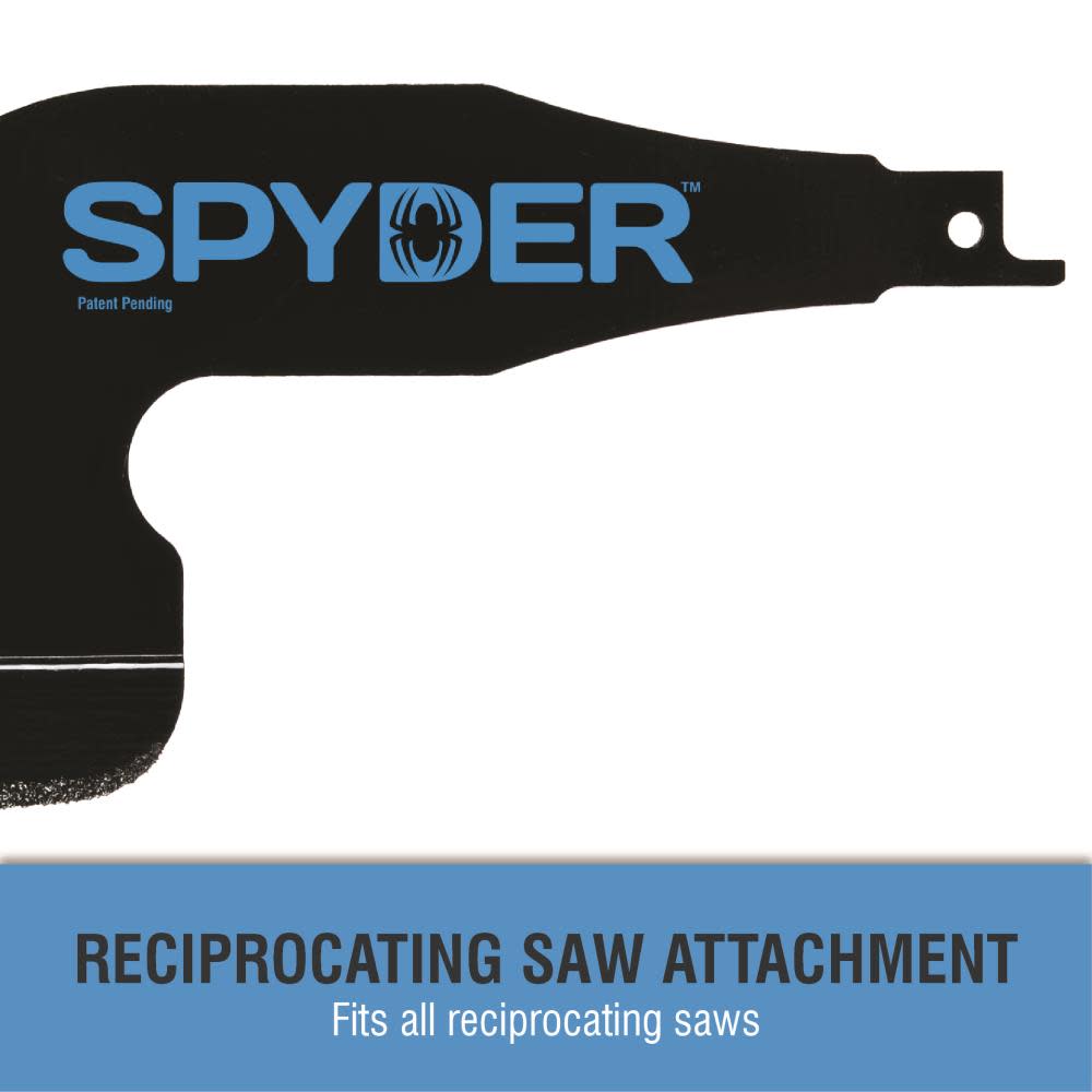 Reciprocating Saw Grout Removal Tool Attachment