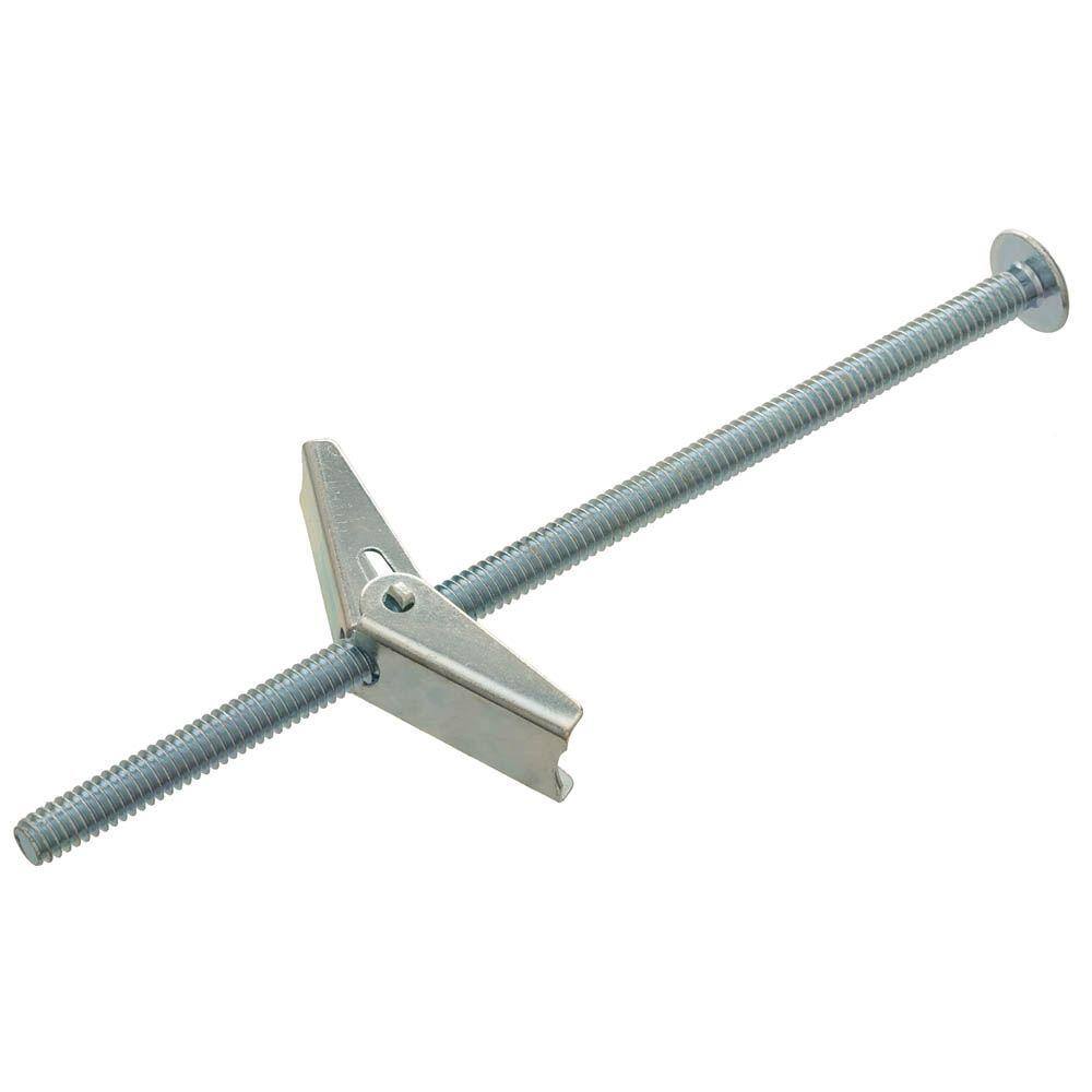 Everbilt 316 in. x 3 in. Zinc-Plated Toggle Bolt with Round-Head Phillips Drive Screw (3-Piece) 803732