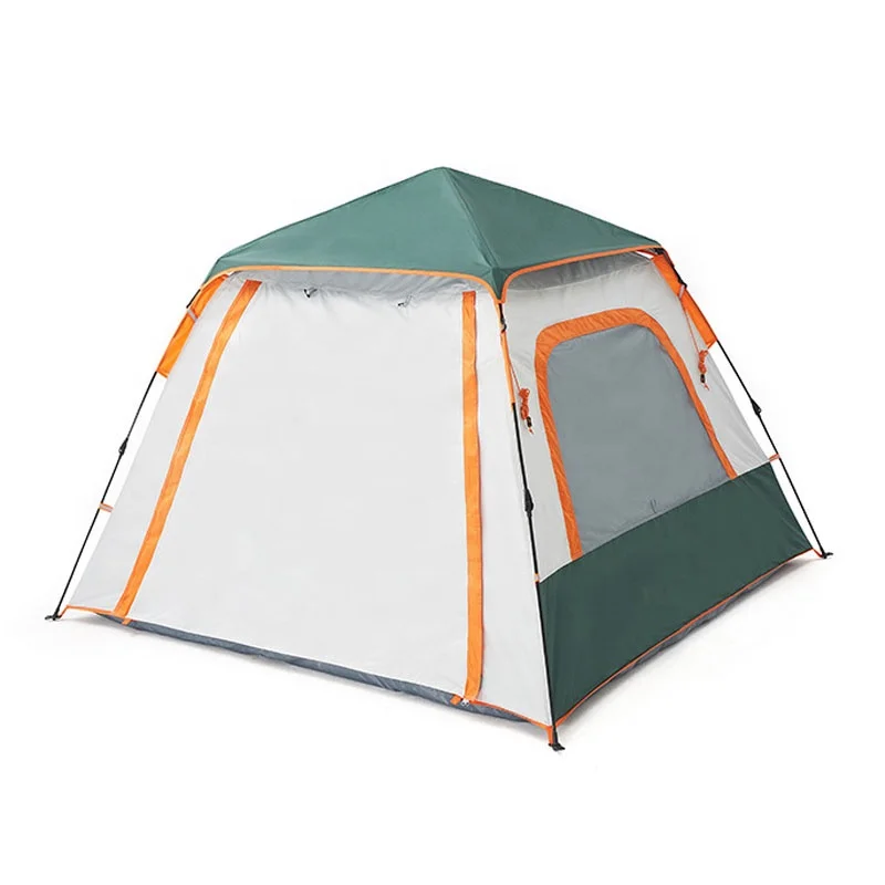 Large Space Waterproof Camping Tents Portable 4 Persons Waterproof Automatic Tents For Wild Traveling Picnic