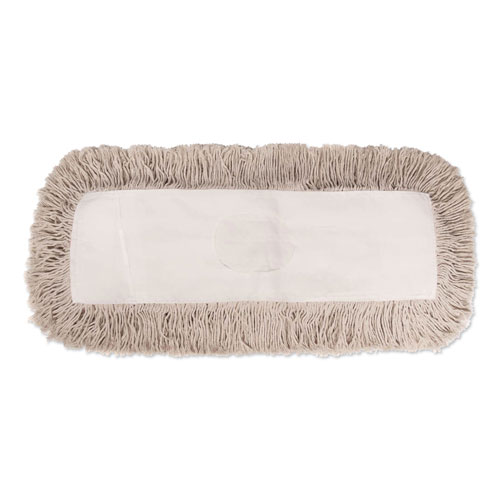 Boardwalk Industrial Dust Mop Head | Hygrade Cotton， 36w x 5d， White | UNS1336