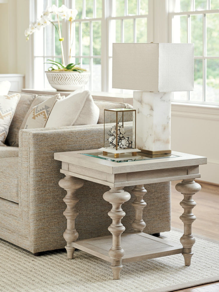 Castlerock End Table   Farmhouse   Side Tables And End Tables   by HedgeApple  Houzz