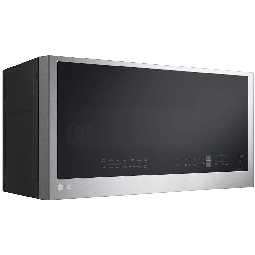 LG 30-inch, 2.0 cu. ft. Smart Wi-Fi Enabled Over-the-Range Microwave Oven with EasyClean? MVEL2033F