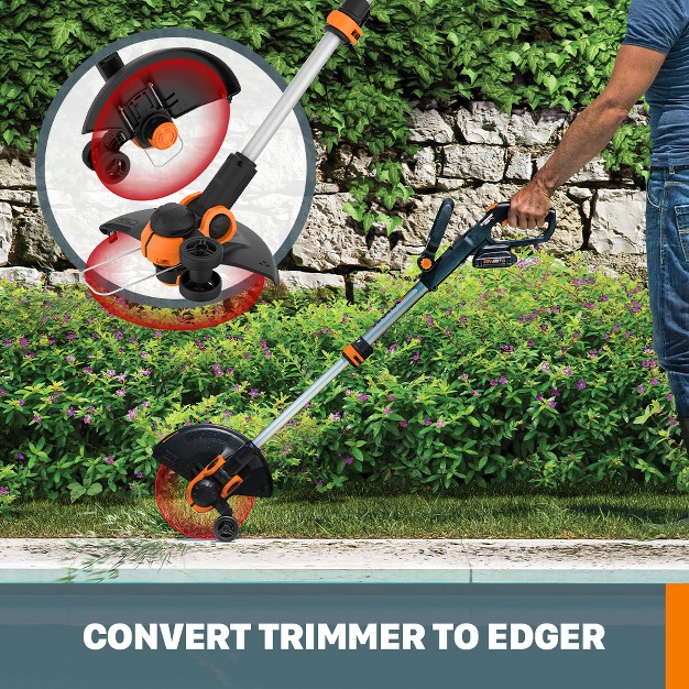 Cordless String Trimmer amp Edger batteries amp Charger Included