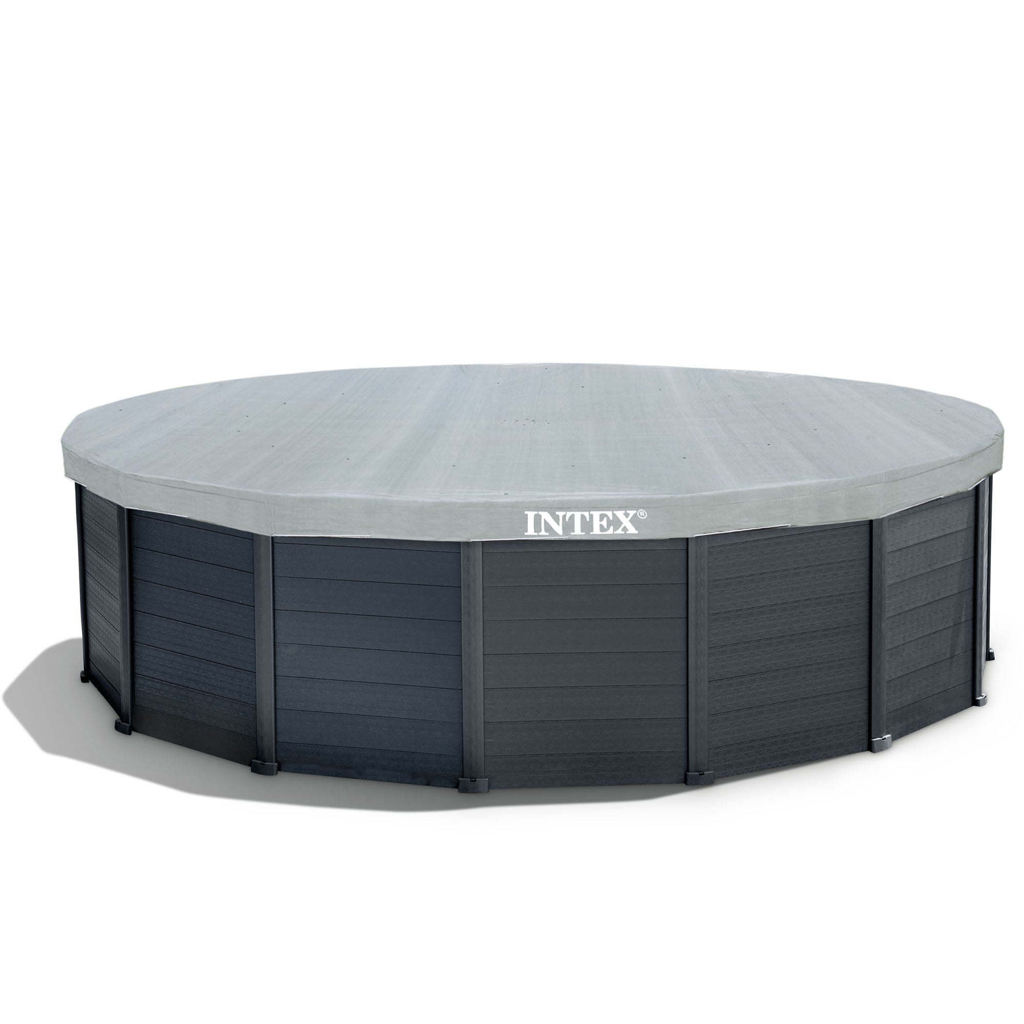 Intex 15.8ft x 49in Above Ground Swimming Pool & Pool Care Chlorine Tabs, 50 Lb