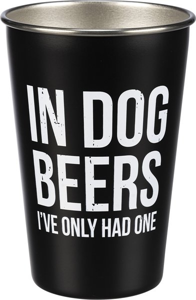 Primitives By Kathy In Dog Beers Stainless Steel Pint， 16-oz