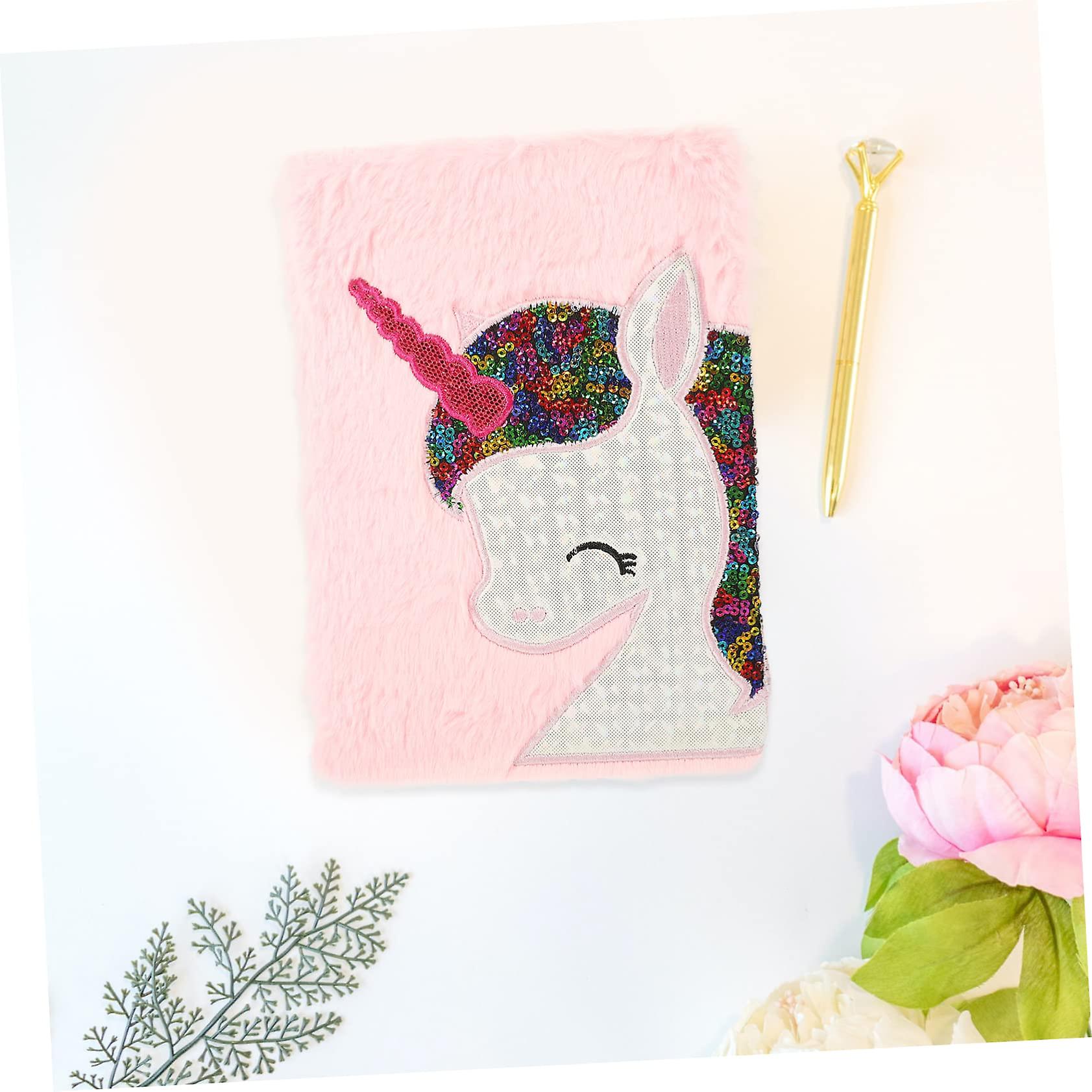 Diary Notebook Unicorn Girl Journal For Girls Jornal Lovely Journal Book Diary Pink Multifunction Handbook Notepads For