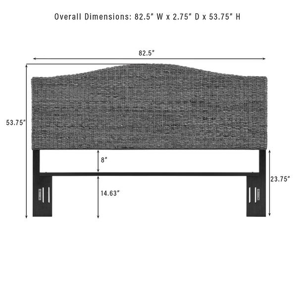 Serena King Headboard - - 37185022