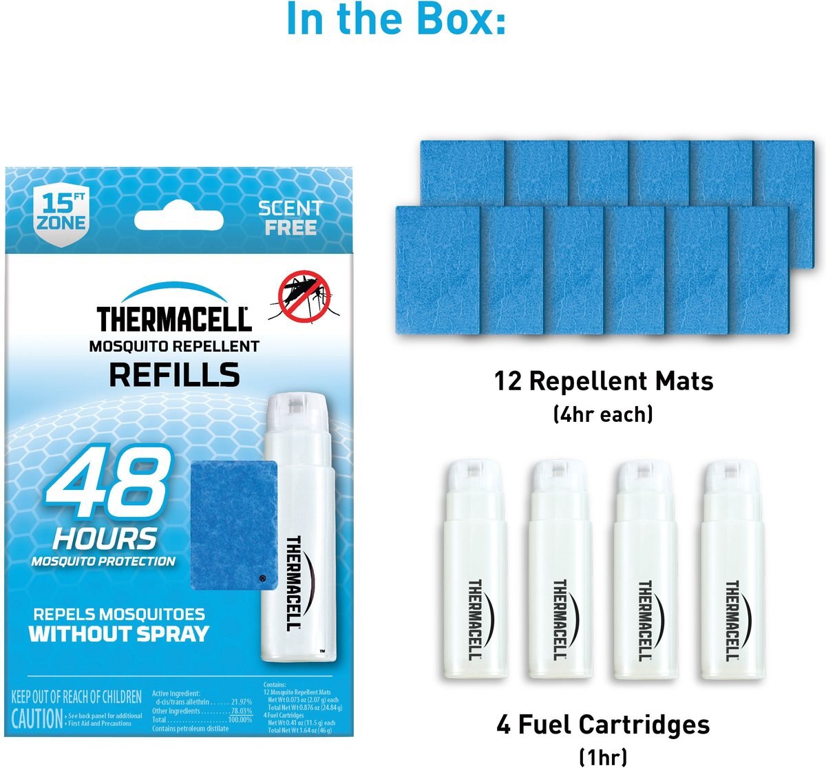 Thermacell Original Mosquito Repellent Refills