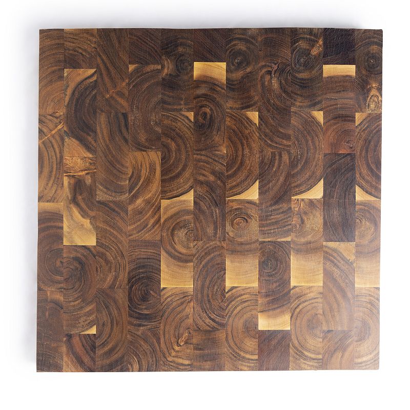 GAURI KOHLI Taiga Wood Cutting Board， Square - 16