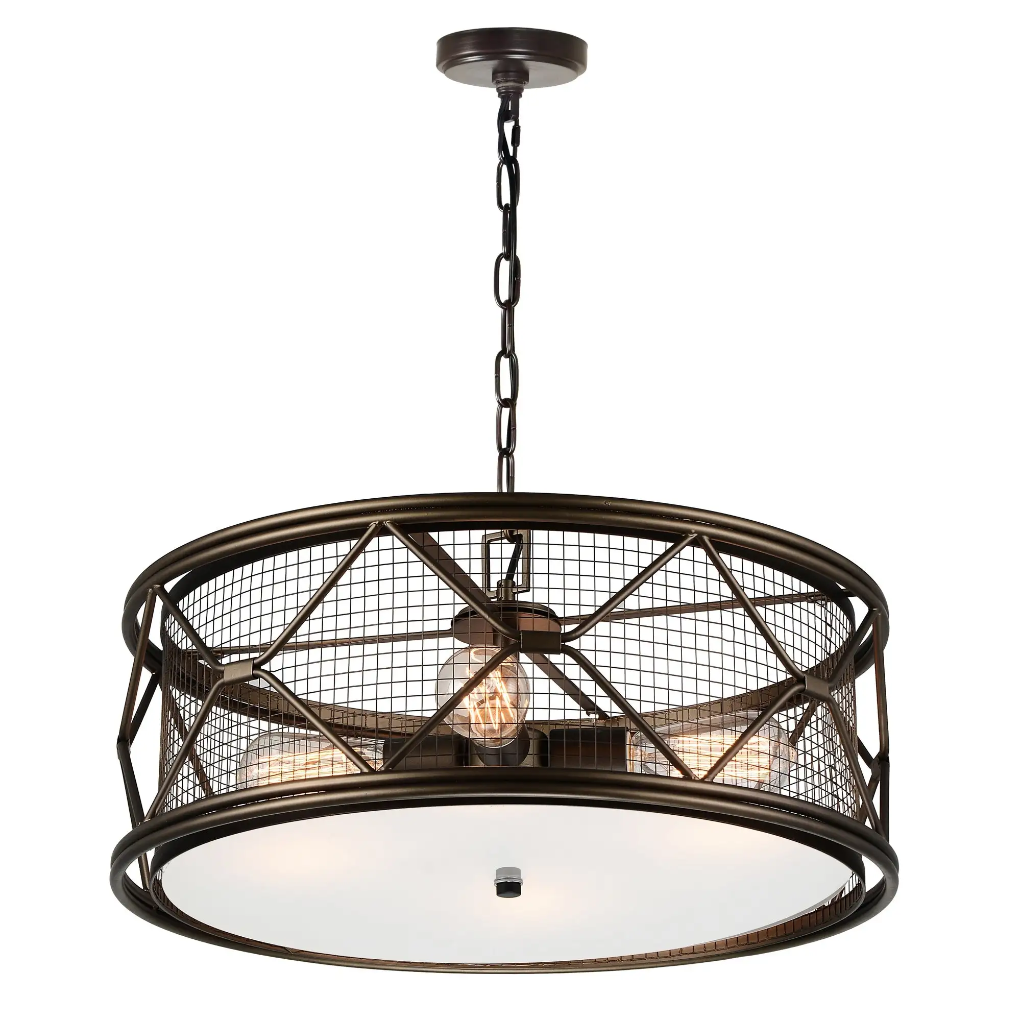 Kali 4 Light Chandelier With Light Brown Finish - Light Brown Shopping - The Best Deals on Chandeliers