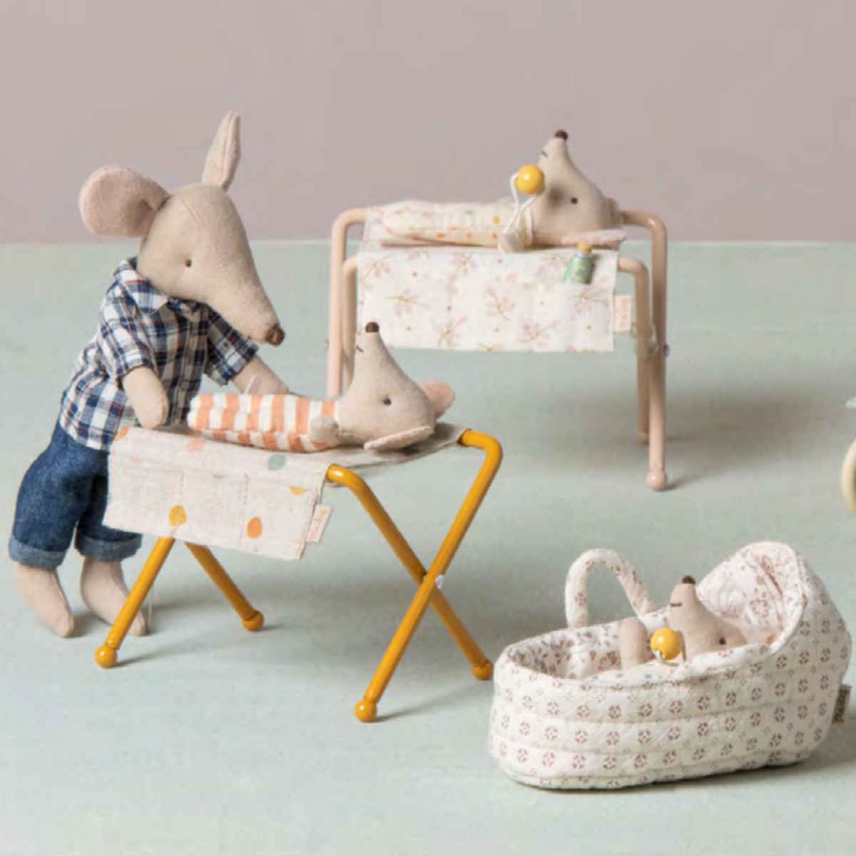 Nursery Table, Baby Mouse - Ocher by Maileg