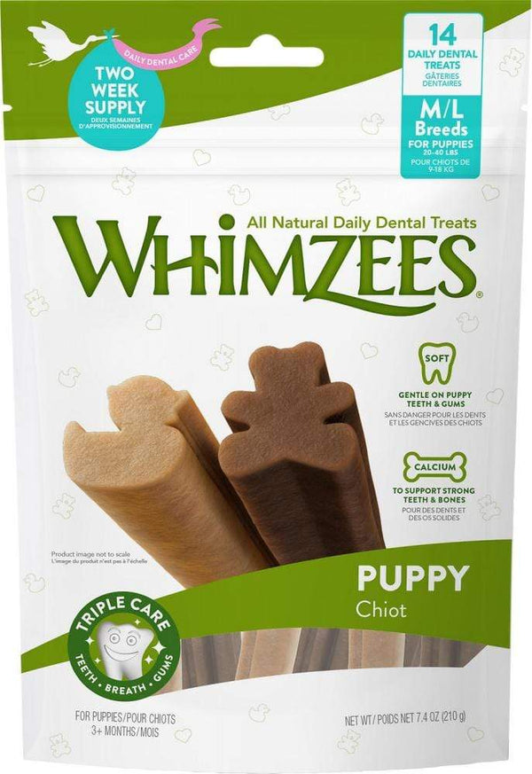 WHIMZEES Puppy Dental Chew Dog Treats