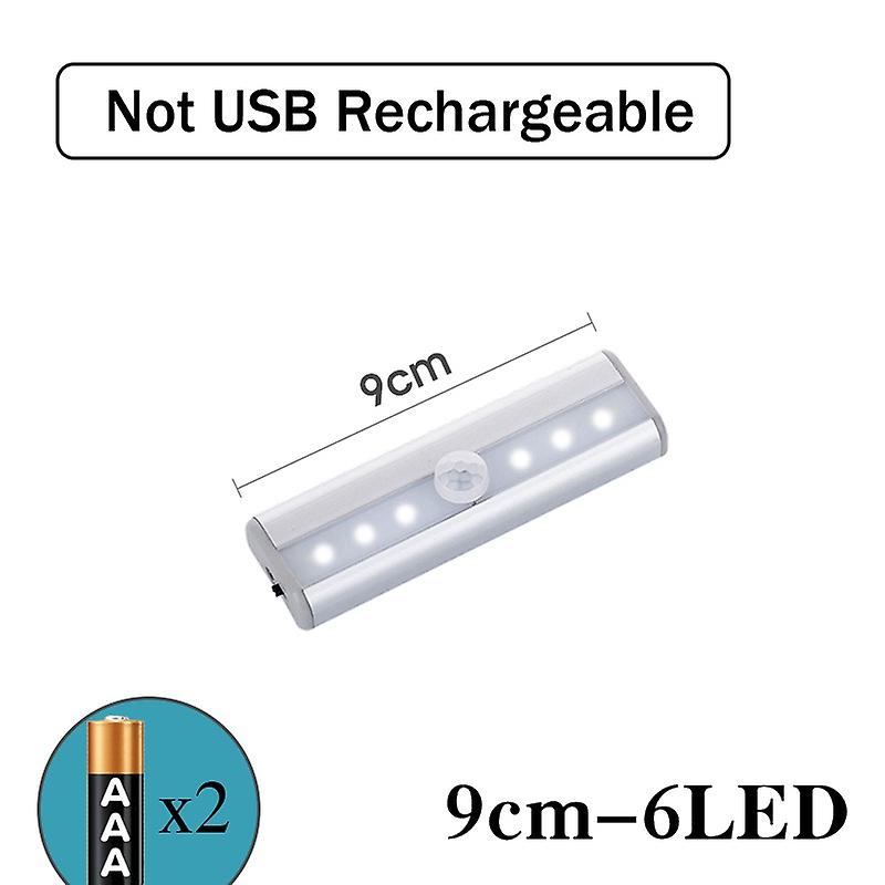 Reedca Plutus-quinn Led Night Light Motion Sensor Wireless Usb Rechargeable 20 30 40 50cm Night Lamp For Kitchen Cabinet Wardrobe Lamp