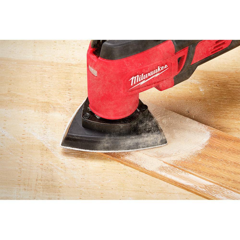 MW 3-12 in. 180-Grit Sandpaper for Oscillating Multi-Tool (6-Pack) 49-25-2180