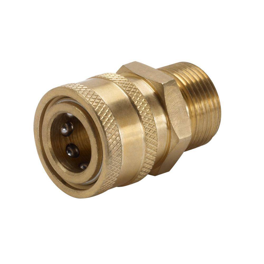 Powercare 38 in. Female Quick Connect x Male M22 Connector for Pressure Washer AP31041B