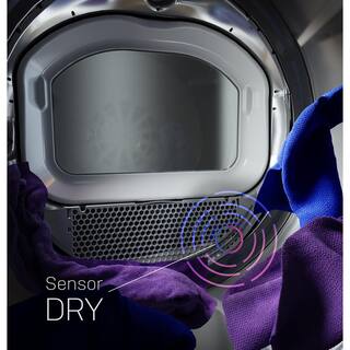 GE Profile Smart 7.3 cu. ft. Electric Dryer in Sapphire Blue with Fabric Refresh Sanitize Steam ENERGY STAR PTD90EBPTRS