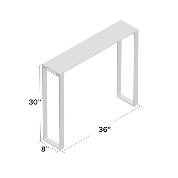 Mehpare Gen Glass Console Table