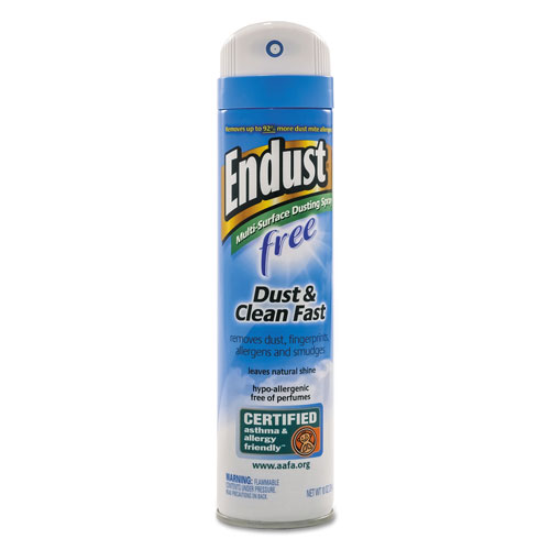 Diversey Endust Free Hypo-Allergenic Dusting and Cleaning Spray | 10 oz Aerosol | DVOCB507501EA