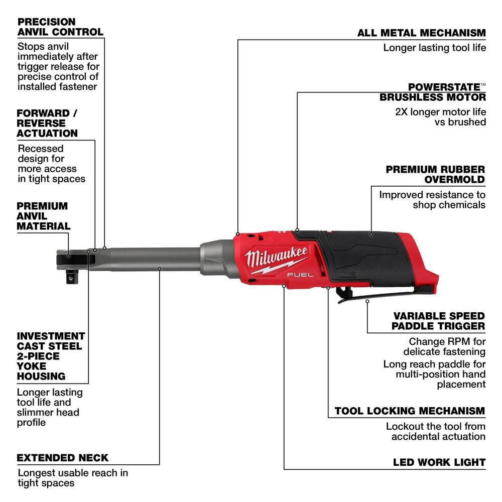 MW M12 FUEL 3-Tool Combo Kit Bundle 3497-22-2569-20 from MW